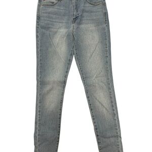 High Rise Blue Jeans